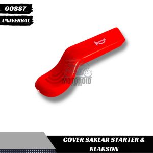 COVER SAKLAR STARTER UNIVERSAL AKSESORIES KLAKSON MOTOR BAHAN ABS