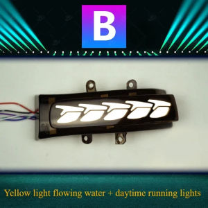 quietness For Vanguard 2007-2012 special rearview mirror flowing water turn signal blue daytime running lights dragon scales  4B7G1L