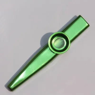 Metal Kazoo Harmonica Mouth Flute Kids Party Gift Musical Instrument Easy to Play Professional Performer Durable Diaphragm