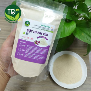 Bột hành tím nguyên chất 100% nguyên liệu làm gia vị thơm ngon cho các món ăn tiện lợi dễ sử dụng bảo quản dễ dàng hàng công ty có mã vạch | Kho Thảo Dược 24h