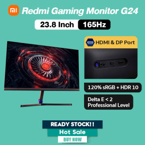 Xiaomi Redmi Gaming Monitor 23.8" 1080P HD 165Hz Desktop 120%sRGB 8 bit Low Blue Light IPS Screen 178 degree Wide Angle Computer Monitor