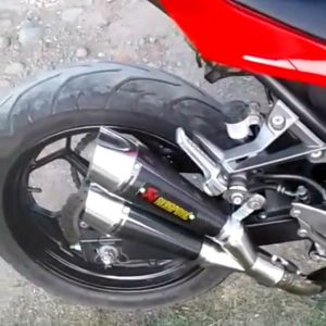 Selencer Knalpot Cabang Akrapovic New Universal Inlet Diameter 50/51 mm