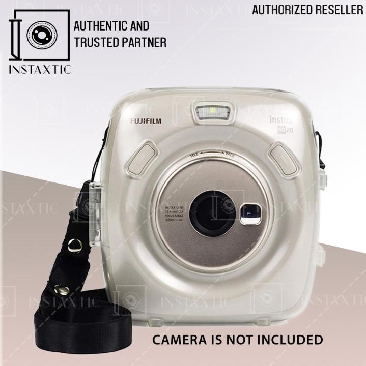 Instaxtic Fujifilm Instax SQ20 Square Crystal Plastic Clear Camera