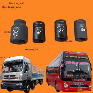 Khẩu tháo lốp 1in xịn 19 21 22 23 27 30 32 33 34 36 38 41 46 dùng tháo lốp cho xe ô tô