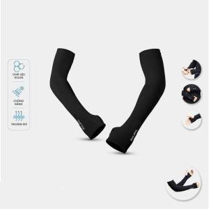 Găng Tay Chống Nắng Bulbal Ống Tay Trơn Chống Tia UV Co Dãn Thấm Hút Mồ Hôi