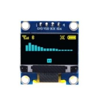LCD OLED 0.96 Inch 128x64 Yellow Blue I2C Serial Module | Lazada Indonesia
