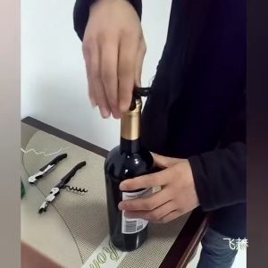 SJW Metallic Iron Cork Screws Opener Corkscrew Multi Functions Wine Bottles Openers COD