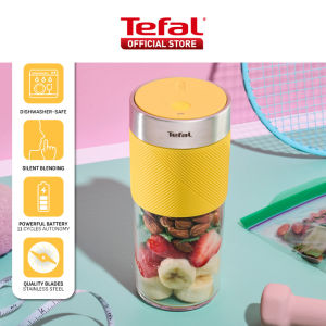Tefal LightMix on the Go Personal Blender BL1C0230 Powerful Blade 50W 300ml Tritan Jar BPA Free Safety Lock