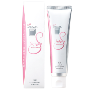 KEM ĐÁNH RĂNG TRẮNG RĂNG APAGARD SERENA CHĂM SÓC RĂNG Ố VÀNG 105G - NHẬT BẢN