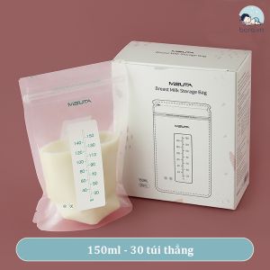 Túi trữ sữa Misuta 150ml 200ml hộp 30 túi