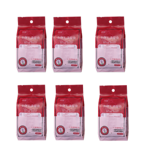 【20pcs/Pack 】 Clothes Stain Removal Wipes No Water Washing Required Remove Oil Stains  Portable Outdoor Cleaning Tissue Wipe Individually Packaged Easy