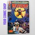 Marvel Comics Presents 62 Published Nov 1990 by Marvel Cover art by Paul Ryan and Al Williamson Sign of the Beast Part 1: The Quest of Abdul Alhazred starring Wolverin e script by Dwight Zimmerman, pencils by Paul Comic BOOK  Cartoons. 