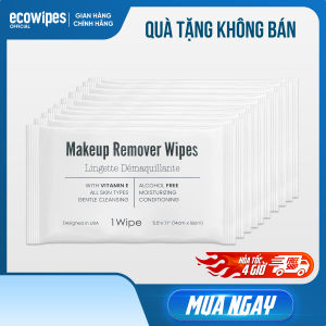 [GIFT 10]  COMBO 10 GÓI KHĂN TẨY TRANG NHANH 1 TỜ