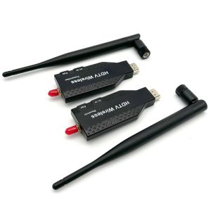 50M Wireless Video Transmitter and Receiver HDMI Extender Screen Share Display Adapter for DVD PC TV