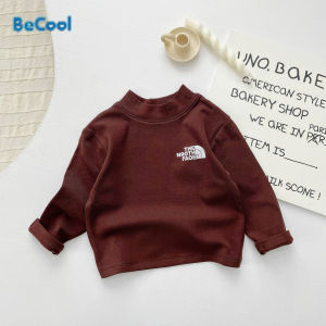 Áo Dài Tay Giữ Nhiệt THE FAOE Cho Bé BECOOL Áo Thun Chất Zip Lông Cho Bé Trai Bé Gái Từ 8-20Kg