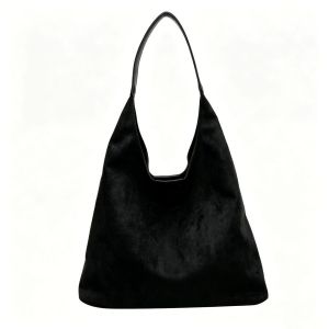 Ayuqi® Vintage Suede Tote Bag Women Large Capacity Shoulder Bag Underarm Bag Casual Commuter Bag