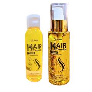 KESARIA - Hair Chronical - Ginseng Hair Essence oil Hair Tonic - Perawatan Rambut Rontok Dan Pertumbuhan Rambut Pria Wanita 100ml