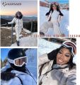 Karsaer Ski Goggles Anti-Fog Snow Goggles OTG 100% UV Protection Snowboard Goggles Bendable Dual-Lenses for Men Women Youth. 