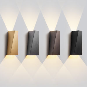 Creative Geometric LED Wall Light Modern Bedside Wall Lamp minimalist Background Staircase Aisle Corridor Wall Sconce Lighting