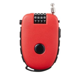 Cable Lock For Bike Helmet Lock Stretchable Wire Lock Motorcycle Lock Password Wire Motorcycle Lock