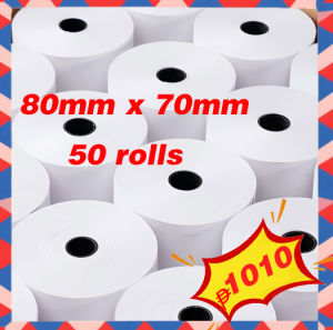 50 rolls 80mm x 70mm Thermal POS Receipt Paper 80 x 70 local factory big stock wholesale price