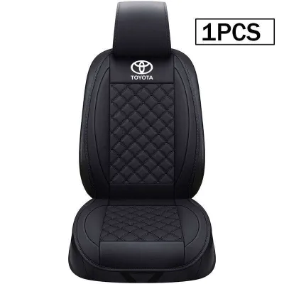Toyota Car High End Leather Breathable Cushion Universal Seat Cushion Cover For All Seasons Vios Raize Wigo Rush Veloz Yaris Ativ Innova Avanza Altis Fortuner Hilux Corolla Cross GR Sport Autolab
