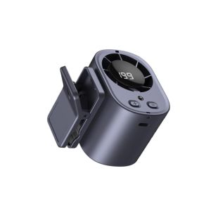 MINIFELE 262 USB Charging Mini Silent Fan High-Speed LED Display Neck-mounted Handheld Mini Fan Portable Long Battery Life Waist Clip Fan For Outdoor Office
