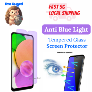 [SG] Samsung Anti Blue Light Tempered Glass Samsung A42 A34 A32 A27 A26 A25 A23 A22 A17 A16 A15 A14 A13 A12 Galaxy Screen Protector