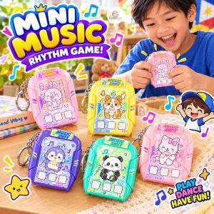 CuddleCove Electronic Music Rhythm Master Puzzle Game Machine Childrens Handheld Brain Thinking Training Toy