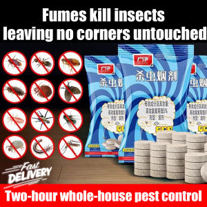 Insecticide Smoke Agent 10tablets/pack roach killer smoke mosquito killer smoke fly killer smoke Insecticide smoke Smoke insect killer Insect repellent Pamatay ng ipis Cockroach killer Fly