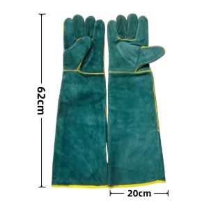 62cm Reptile Protectiove Gloves Sarung Tangan Pelindung Reptil Burung hewan nomoy kucing kura kadal biawak