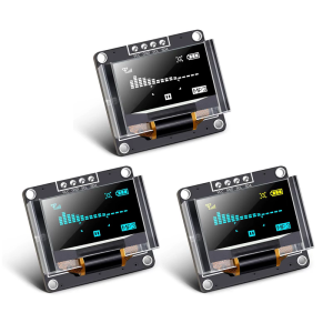 0.96นิ้วจอสีโมดูล128X64 SSD1306สำหรับ RPi พร้อมเคสป้องกันขาบัดกรีได้