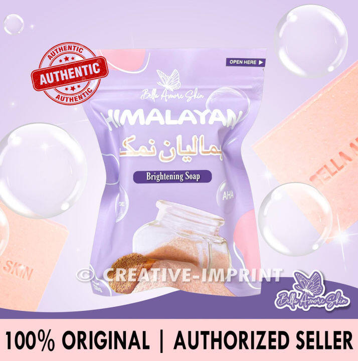 Bella Amore Skin Himalayan Brightening Soap with Pink Himalayan