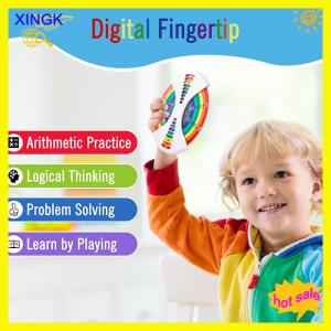 XINGK 1 2Pcs Math Fidget Spinners Addition Subtraction Multiplication Division Method Kit For Home Classroom Learning Education Toy