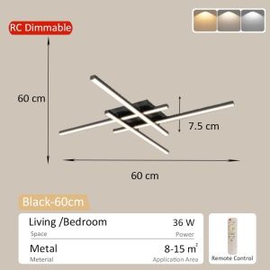 Nordic Chandelier Ceiling Light Center Lamp Bedroom LED Tricolor Cieling Dining Lamp For Living Room Hanging Lights