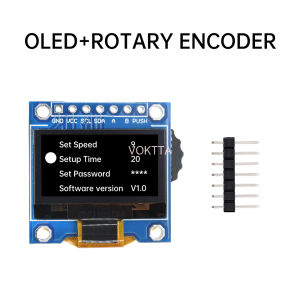 0.96 "Màn hình OLED ssd1315 lái xe với bộ mã hóa vòng quay & 3-tốc độ chuyển đổi