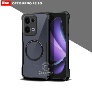 Case Oppo Reno 13 5G Softcase Fushion Magnetic Ring Transparan Magsafe Casing Terbaru
