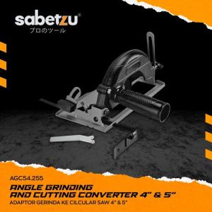 ALAT ADAPTOR ADAPTER CONVERTER DUDUKAN PENGUBAH MESIN GURINDA GERINDA TANGAN 4" 4 INCH 4INCH DAN 5" 5 INCH 5INCH KE MENJADI MESIN GERGAJI CIRCULAR CIRCLE ANGLE GRINDER GRINDING CUTTING SAW STAND HOLDER PEMOTONG PAPAN KAYU FIBER PVC