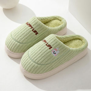 WomenS Cotton Slippers For Autumn And Winter Non-Slip Comfortable Warm Durable Suitable For Home Use And Outdoor Wear CoupleS Maternity Slippers For Men