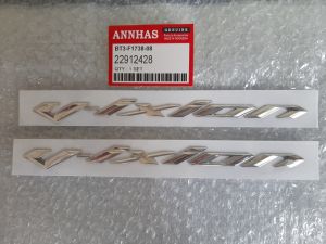 Logo Emblem Vixion New 3D 65k/Set 2Pcs Kiri+Kanan