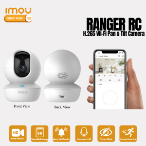 CCTV Camera IMOU Indoor Home Security Surveillance Ranger RC 3MP/5MP Panoramic Pan & tilt for 360° Protection