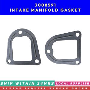 3008591 INTAKE MANIFOLD GASKET 3038906 [3PCS/PACK] [MUST INQUIRE 1ST PRE-ORDER ONLY!!! LOCAL SUPPLIER WARRANTY] FOR CUMMINS ENGINE PART SHANTUI BULLDOZER