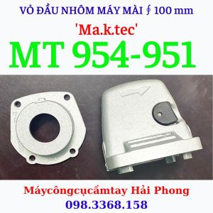 Rô to máy mài góc Ma.ktec mod. MT954 f100 mm ( 220V - 570W ) Statorr Bánh răng Vỏ đầu nhôm ...MT954