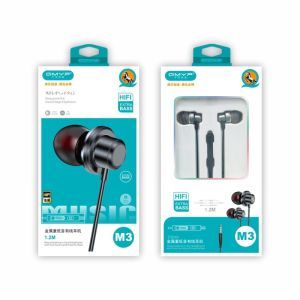 Wholesale Wired Headphones with Marking Line Control for Android Huawei Xiaomi Phones Music Headphones Wired Headphones