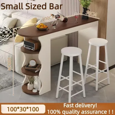 【SG stock】Small Sized Bar Counter Table Modern Simple Kitchen High Table Apartment Counter Sofa Side