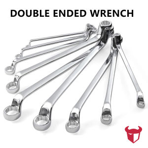 Box End Wrench Dual Head Double End Ring Spanner Deep Offset Ring Spanner Garage Workshop Tool