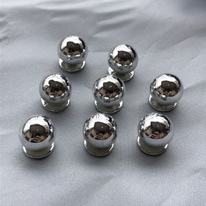 INS Silver Electroplated Round Beads Fashion Sandal Accessories DIY Jibitz INS Shoe Accessorie Decoration Cute DIY Accessories Shoe Buckle Shoe Decoration