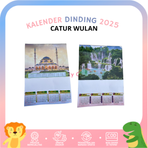 Kalender Dinding 2025 Catur Wulan