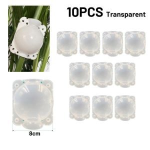 10PCS Plant Rooting Ball 8CM Garden Plant Rooting Device Breeding Equipment Plant Rooting Case