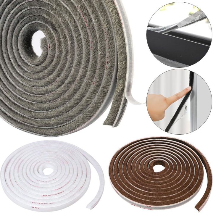 5 Meters Sealing Strip Self Adhesive Door Window Seal Home Pile
